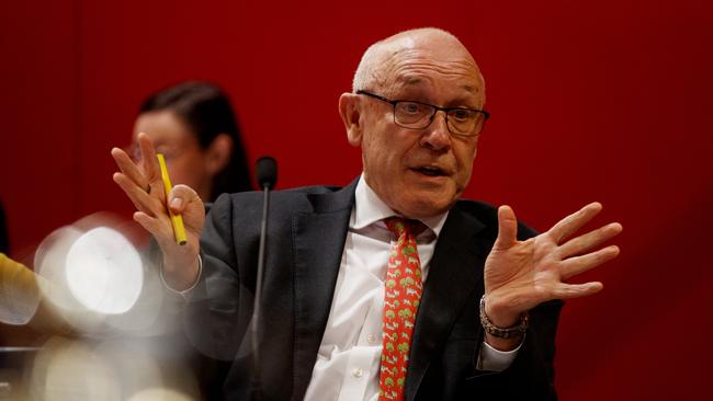 SYDNEY, AUSTRALIA - NewsWire Photos AUGUST 28, 2024: NSW Liberal Damien Tudehope at Budget Estimates in State Parliament on Wednesday. Picture: NewsWire / Nikki Short