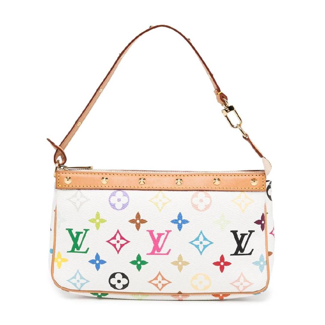 Louis Vuitton 2004 pre-owned Pochette Accessoires clutch bag, White