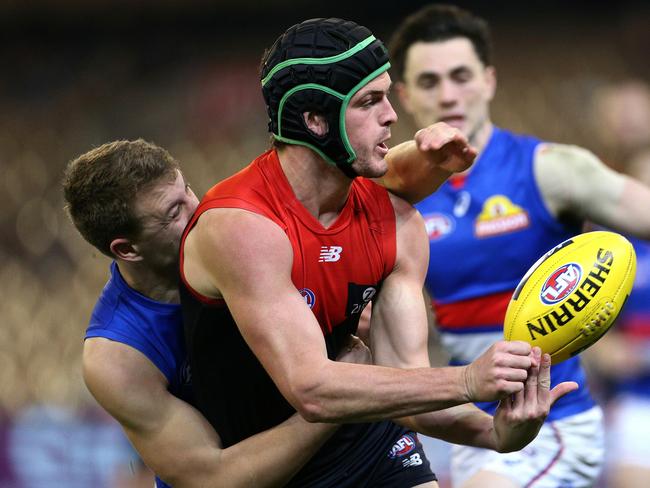 Brayshaw has developed into one of the Demons’ best midfielders. Picture: AAP