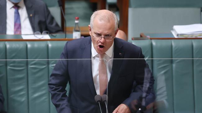 Prime Minister Scott Morrison. Picture: NCA Newswire/Gary Ramage