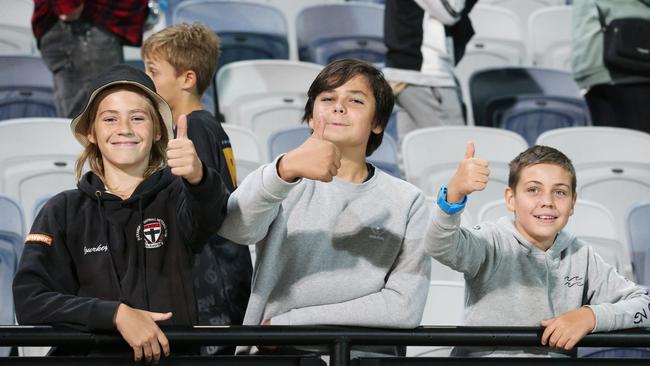 Nitro Circus at Kardinia Park on March 7, 2022. Stunts, crowd reactions, fireworks, plenty of colour. Picture: Mark Wilson