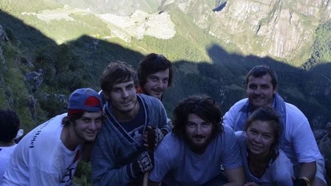 Peru Six . Sam Smith, Andrew Pilat, Harrison Geier, Tom Hanlon, Jessica Vo and Hugh Hanlon / Supplied