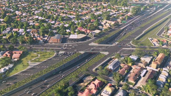 AFTER: River Torrens to Darlington Project’s ANZAC Highway Connection.