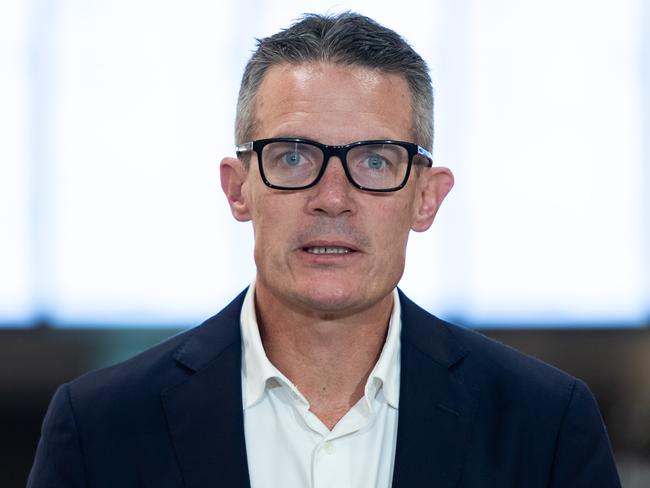 Sydney Trains chief executive officer Matt Longland acknowledged there were disruptions for commuters during the negotiations. Picture: NewsWire / Monique Harmer