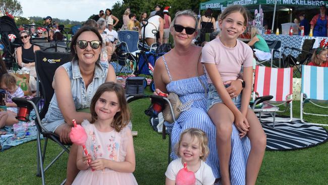 Crowds gather at the 2023 Buderim Community Carols.