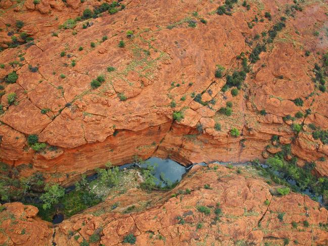 If the Grand Canyon was on your must see travel list, you’re not missing out by swapping it for a Kings Canyon experience in the Northern Territory. Picture: Tourism Australia