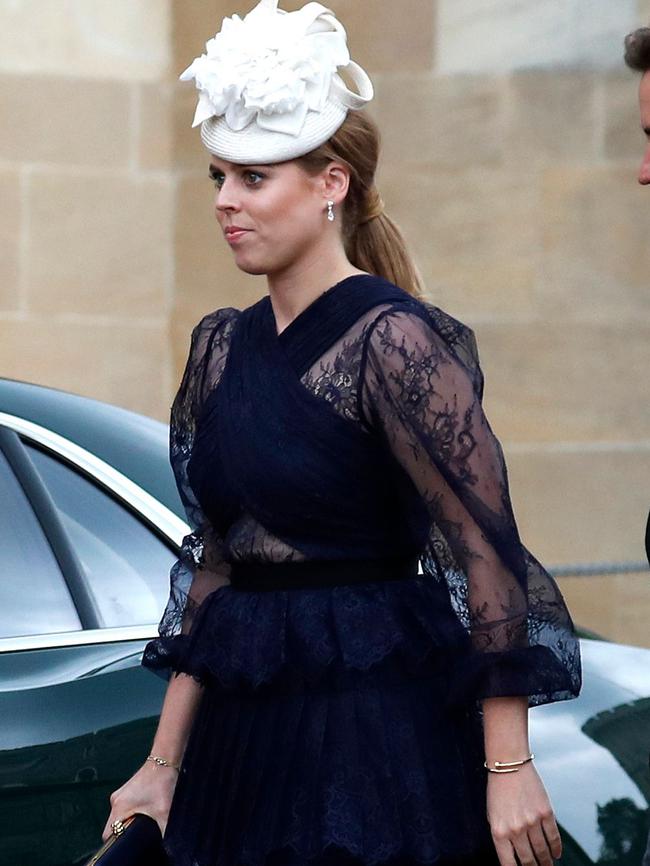 Princess Beatrice has her own sense of style. Picture: Frank Augstein/AFP