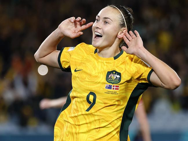 Caitlin Foord and the Matildas have done their bit, how Australian football reacts will determine a World Cup legacy. Picture: Phil Hillyard