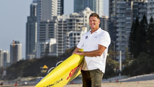 Trevor Hendy is pushing for a new surf club on the Gold Coast to be located just north of Surfers Paradise but before Narrowneck. Picture: Jerad Williams