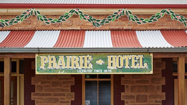 The Prairie Hotel in Parachilna.