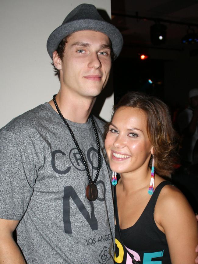 Arttu Takala and Nina Reingoldt at Surfers Paradise Beer Garden.