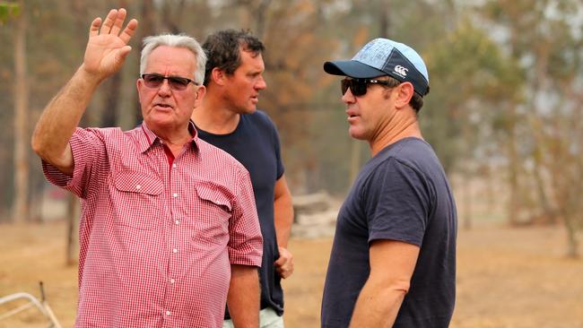 Fittler and several other Blues went on a goodwill tour of NSW. Picture by Nathan Edwards.