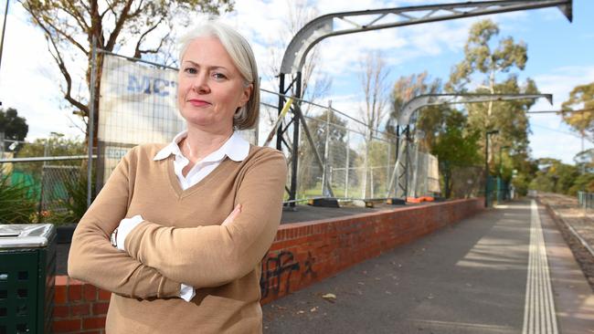 Mart 150 Cafe owner Kate Anstee says a two-metre veranda is inadequate. Picture: Josie Hayden