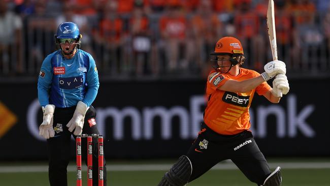 Sophie Devine made sure the Scorchers were in control early with her 35 runs. Picture: Getty Images