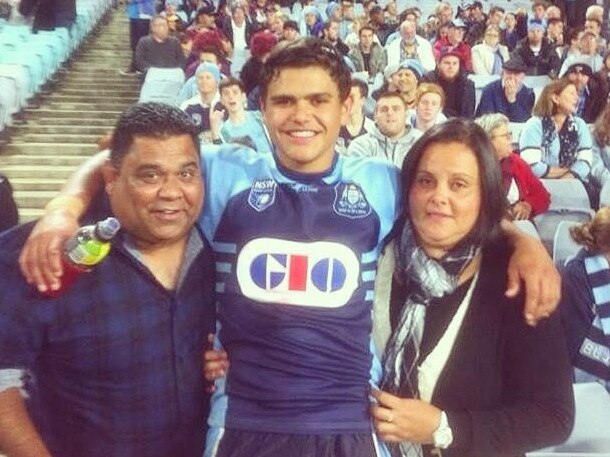 Latrell Mitchell scored for NSW in their win over the Queensland U18s. Picture: Instagram @iam_lm01