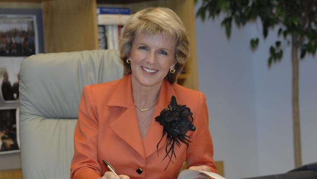 Julie Bishop during her time as education minister.