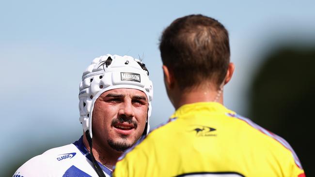 While most Bulldogs players had a game to forget, Reed Mahoney was ‘incredible’ in his first game for Canterbury. Picture: Getty Images.