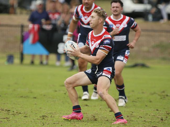 Steele Brown spots an opening. Picture: Warren Gannon Photography