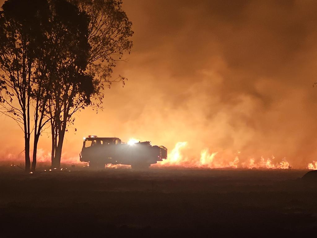 Bushfires have raged across Queensland already this bushfire season. Picture: QFES