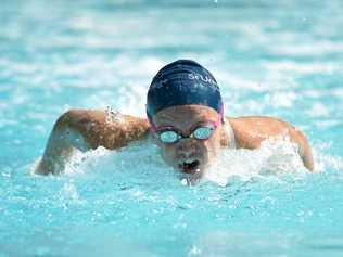 GAMES TRIALS: St Ursula's College swimmer Isabelle Mason will head to the Gold Coast for Commonwealth Games trials at the end of this month. Picture: Kevin Farmer