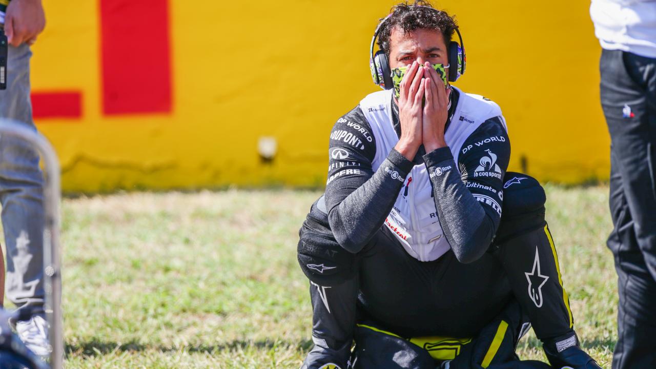 Daniel Ricciardo has suffered some rough moments on track. (Photo by Peter Fox/Getty Images)