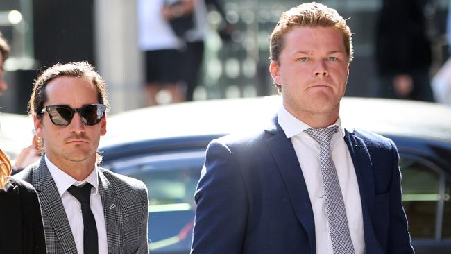 Jackson Starling and Josh Starling are charged over their alleged involvement in the violent brawl. Picture: NCA NewsWire / Damian Shaw