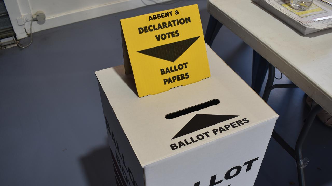 Electoral Commission of Queensland ballot box. Picture: Zizi Averill