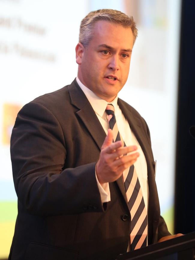 Gold Coast Central Chamber of Commerce President Martin Hall. Picture: Richard Gosling