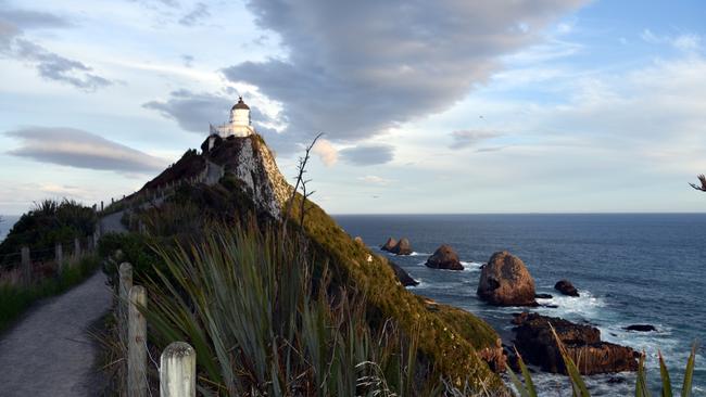 Nugget Point in The Catlins in the south of New Zealand's South Island.