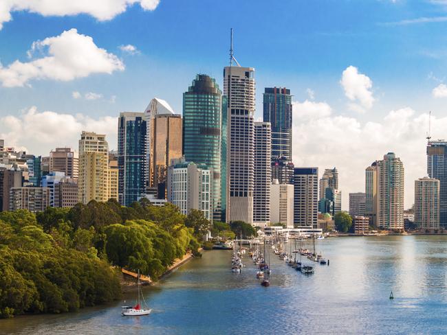 Brisbane city central business district