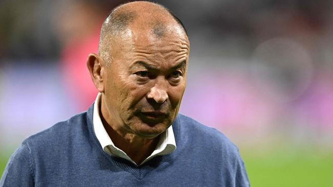 Eddie Jones has apologised to Wallabies supporters following their Rugby World Cup defeat to Wales. Picture: AFP