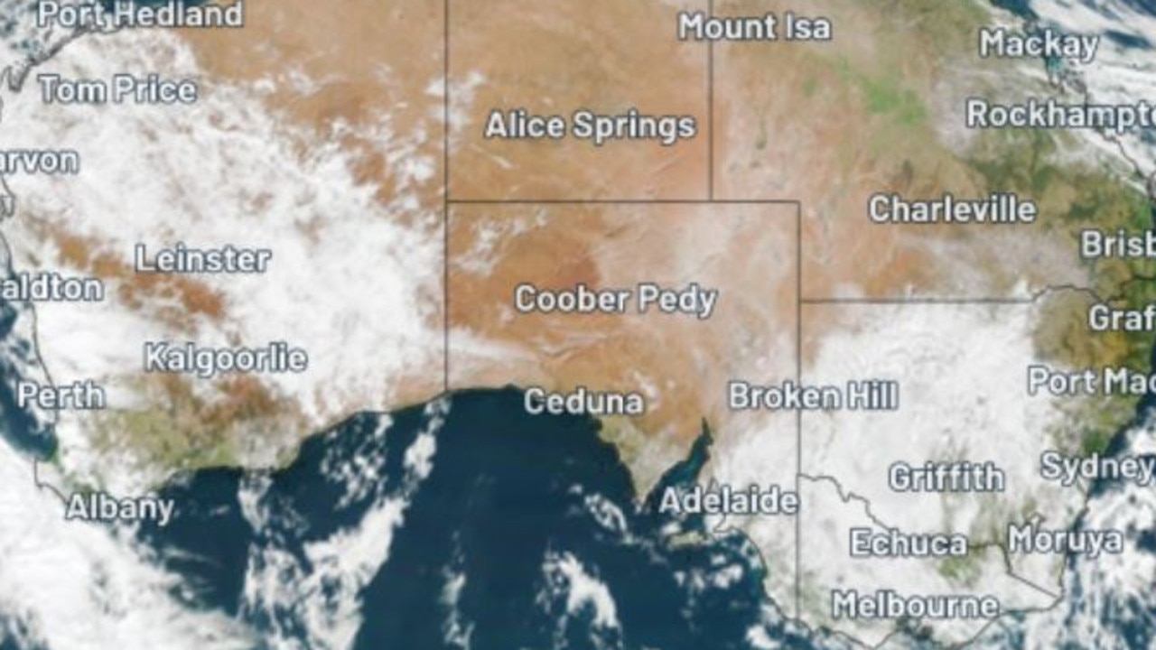 Satellite radar over Australia. Picture: Weatherzone