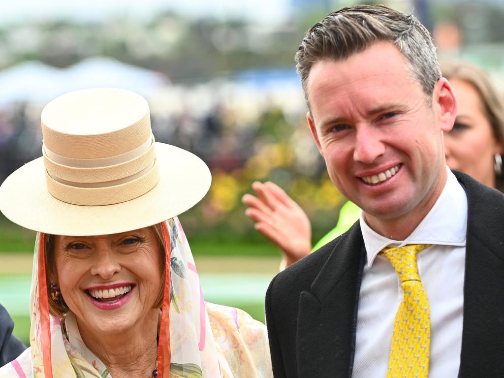 Co-trainers Gai Waterhouse and Adrian Bott are aiming to get Goldman or Youth Spirit into the Melbourne Cup via the Roy Higgins Quality. Picture: Vince Caligiuri/Getty Images