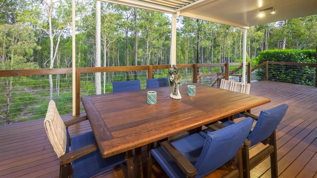 Overlooking the Bunyaville Forest Reserve.