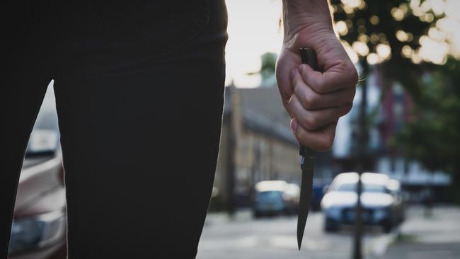 A 33-year-old woman was stabbed in the hand. Picture: iStock/Olena Sakhatska