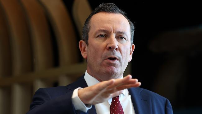 WA Premier Mark McGowan. Picture: Paul Kane/Getty Images