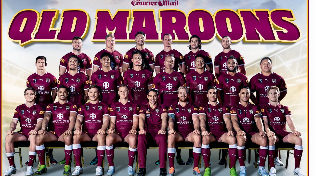 Download Queensland Maroons State of Origin team poster The Cairns Post