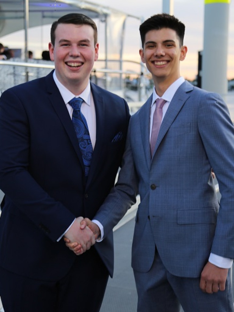 Lasting friendships ... Carmel College held its year 12 formal early this year. PHOTOS: Ethan Bemet