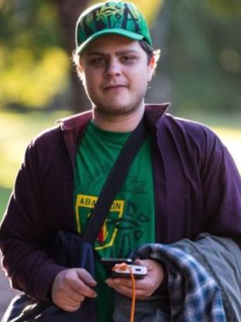 Mathew Wrightman is a driver and a Pokémon fan who will drive you around while you catch them all. Picture: Supplied