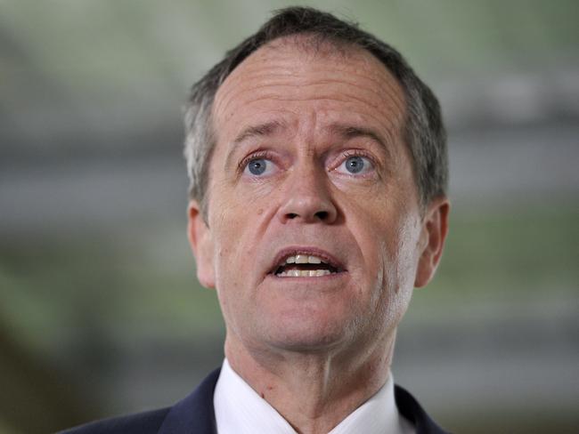 Opposition Leader Bill Shorten.