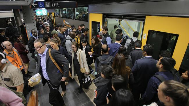 February was the worst month in the last seven years for Sydney Trains and NSW TrainLink vehicles.