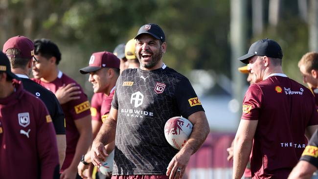 Queensland State of Origin training at Sanctuary Cove.Greg Inglis.Picture: NIGEL HALLETT