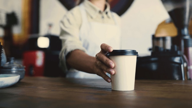 A woman was shocked to see a waitress unwell and serving customers. Image: iStock 