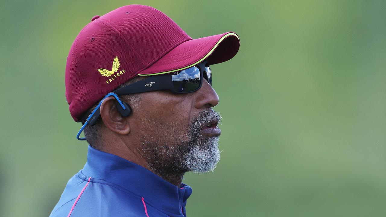 Phil Simmons will stay on as coach for the upcoming Tests in Australia. Picture; Nikki Davis-Jones