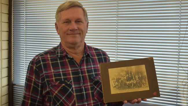 LOOKING BACK: Somerset resident Adrian Staatz has taken a keen interest in the old photographs he's inherited from his family.