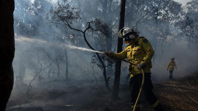 Authorities in NSW and Victoria have not yet reached their targets for hazard reduction burns. Photo by Aston Brown / AFP