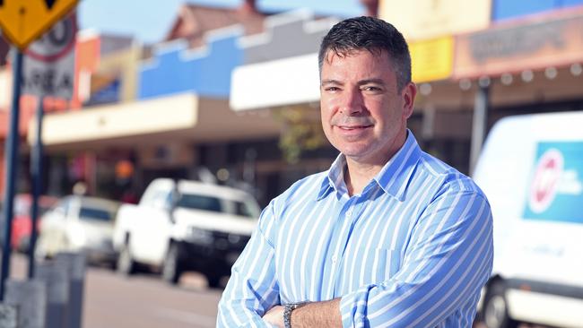 Oracle Insolvency founder Nick Cooper in Patterson Street Whyalla. Picture: Tom Huntley