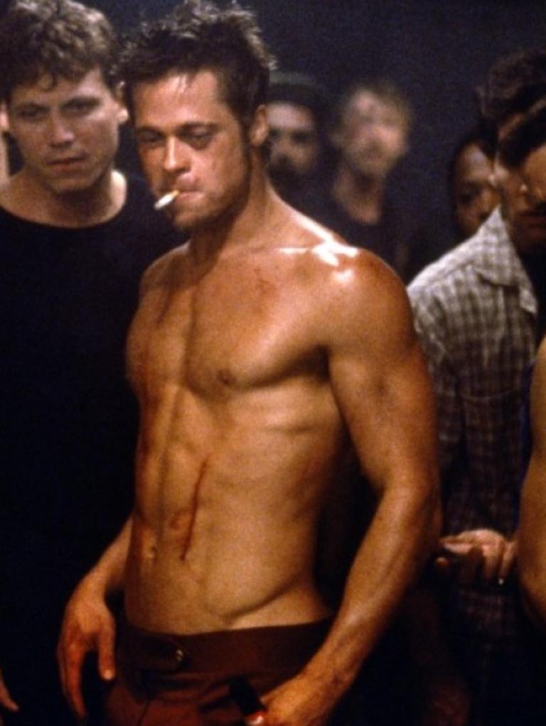 Brad Pitt in the film, which became a cult classic.