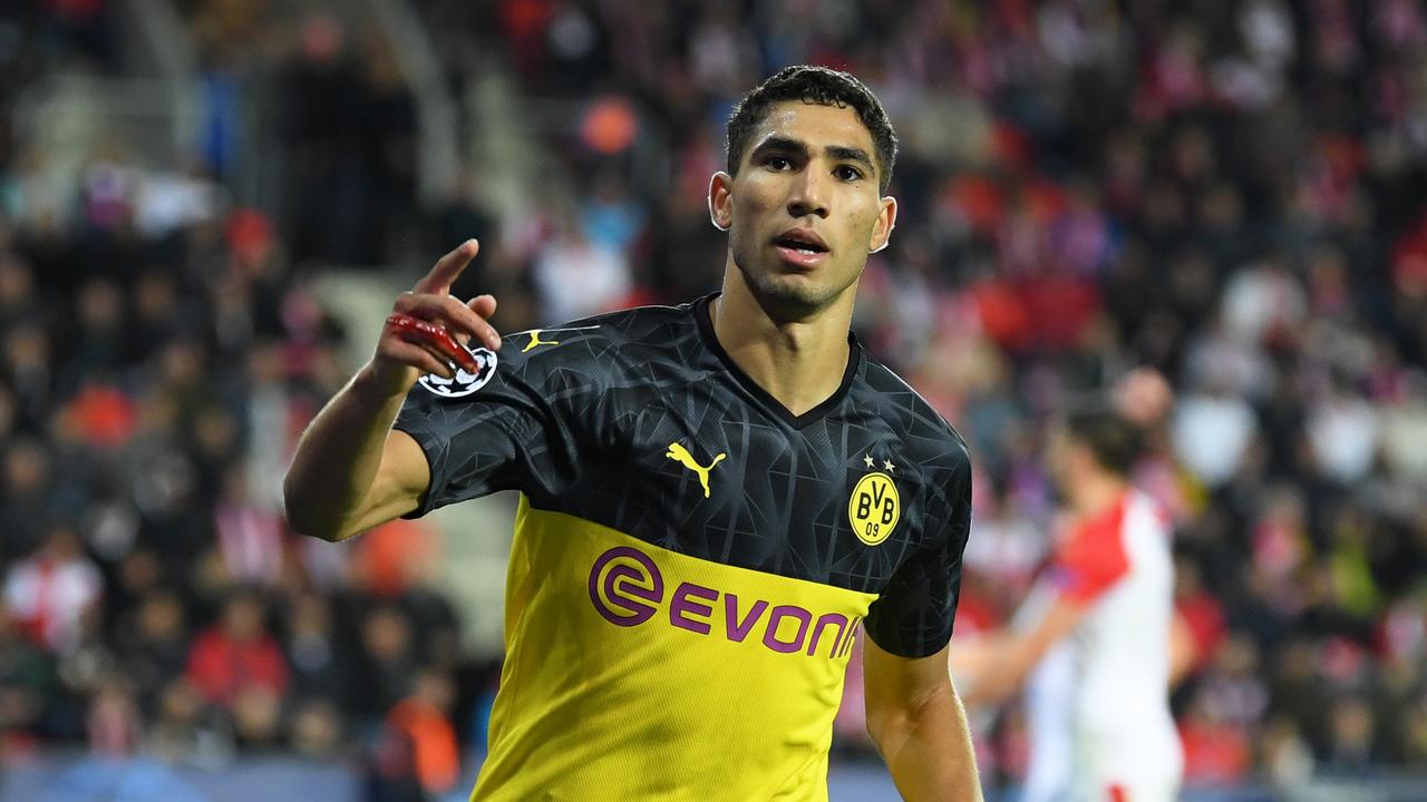 Dortmund’s Achraf Hakimi is one of Europe’s brightest prospects.