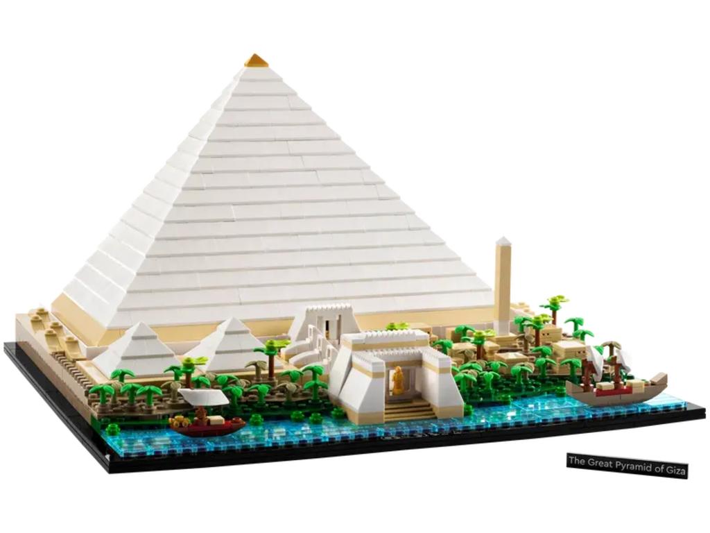 Great Pyramid of Giza. Picture: LEGO.